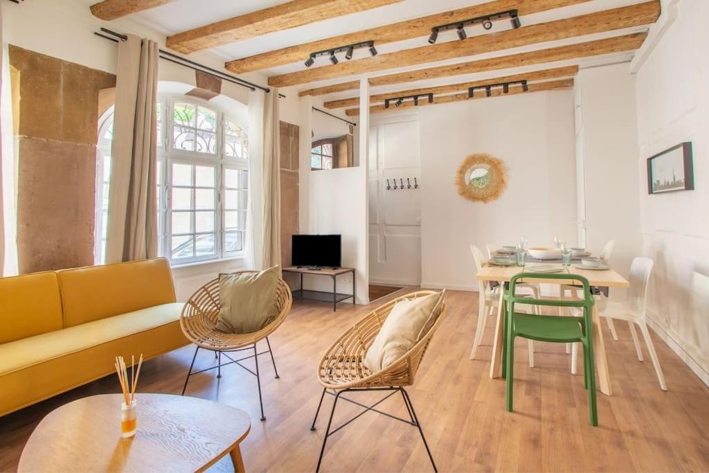 Apartmán La Halte Strasbourgeoise - Superbe Appt Pres De La Petite France Exteriér fotografie